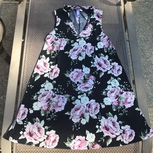 Francescas Blue Rain Floral Dress